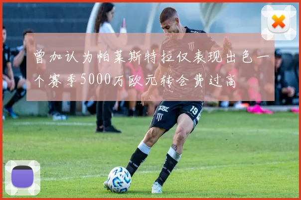 曾加认为帕莱斯特拉仅表现出色一个赛季5000万欧元转会费过高